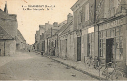 Chambray * La Rue Principale * Rouennerie LA TOURANGELLE * Vélos Villageois - Autres & Non Classés