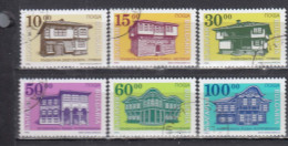 Bulgaria 1996 - Regular Stamps: Architecture, Mi-Nr. 4245/50, Used - Used Stamps