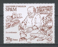 SPM Miquelon 2019 N° 1229 ** Neuf MNH Superbe Métiers Traditionnels Cordonnier Outils Tools - Unused Stamps