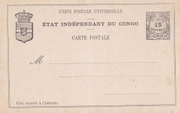 état Indépendant Du Congo - Entiers Postaux