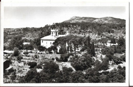 CPSM DE COTIGNAC NOTRE DAME DE GRACES VUE AERIENNE - Cotignac