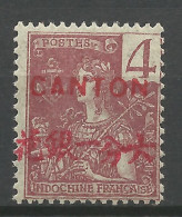 CANTON N° 35 NEUF* TRACE DE CHARNIERE / Hinge / MH - Unused Stamps