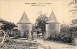 CPA 54 HENRY MARIN VINS ET SPIRITUEUX CHATEAU DE BEAUZEMONT Ou Plutôt BAUZEMONT - Andere & Zonder Classificatie