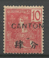 CANTON N° 37 NEUF*  CHARNIERE / Hinge / MH - Ungebraucht