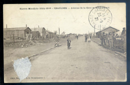 Cpa Du 80 Chaulnes Avenue De La Gare Et Déblaiement -- Guerre Mondiale 1914-19      LANR118 - Chaulnes
