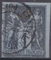 Colonie Française Emission Générale 1878 -1880 N° 36 Paix Et Mercure  (J14) - Sage