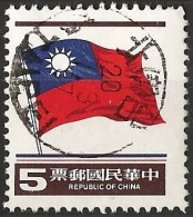 Taiwan (Formosa) 1981 - Mi 1416 - YT 1359 ( National Flag ) - Used Stamps