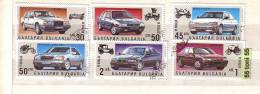 1992 Transport AUTOMOBILES   6 V.- Used (O) BULGARIA / Bulgarie - Usati