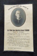 44 GUERANDE - M. L'ABBE JEAN-BAPTISTE-ERNEST CHARON CURE DE POMPAS DCD LE 9 MAI 1929 - Obituary Notices