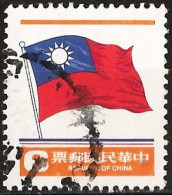 Taiwan (Formosa) 1981 - Mi 1417 - YT 1360 ( National Flag ) - Used Stamps