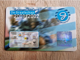 Season Club Card - De Graafschap - 2001-2002 - Football Soccer Fussball Voetbal Foot - Habillement, Souvenirs & Autres