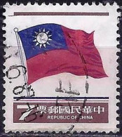 Taiwan (Formosa) 1980 - Mi 1337 - YT 1279 ( National Flag ) - Usati