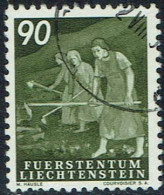 Liechtenstein 1951, MiNr 299, Gestempelt - Gebraucht