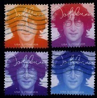Etats-Unis / United States (Scott No.5312-15 - John Lennon) (o) Set - Usados