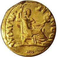 Vespasian As Pontif Maximus - NP75 - Re-embossing 1975 - Replica !!! - The Flavians (69 AD Tot 96 AD)