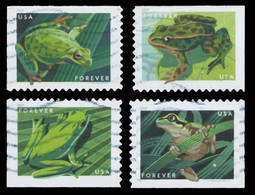 Etats-Unis / United States (Scott No.5395-98 - Frogs) (o) P2 Set Of 4 - Usados