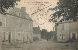 Neuvy Pailloux * Avenue De La Gare * Hôtel Du Centre Tenu Par DAUDET * Villageois - Sonstige & Ohne Zuordnung