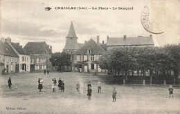 Chaillac * La Place Et Le Bosquet * Enfants Villageois - Autres & Non Classés