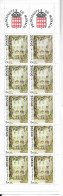 Monaco Mnh ** 12 Euros Unfolded Booklet 1990 - Postzegelboekjes