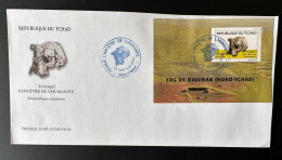 Tchad Chad Tschad 2005 Mi. Bl. 406 FDC 1er Jour Toumaï L'ancêtre De L'humanité - Tchad (1960-...)