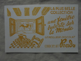 Ancien - Buvard Publicitaire "Chocolat Prado Le Meilleur Chocolat" - Cacao