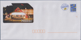 Ville De Pessac, Le Spectacle De Cirque, Château De Camponac, Entier Prêt à Poster 20g Lettre Prioritaire N°TS30-E3 Neuf - Listos Para Enviar: Transplantes/Logotipo Azul
