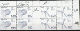 Martin Mörck. Denmark 2009. Climate Conference, Copenhagen. Michel 1539 - 1540 Plate Blocks. MNH. Signed. - Blocks & Sheetlets