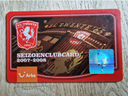 Season Club Card - FC Twente - 2007-2008 - Football Soccer Fussball Voetbal Foot - Habillement, Souvenirs & Autres