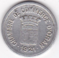 Chambre De Commerce D'Oran , 10 Centimes 1921 , Aluminium , Lec# 316 - Algérie
