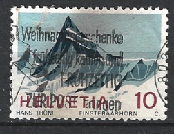 SUISSE. N°775 De 1966 Oblitéré. Mont Finsteraarhorn. - Montagnes