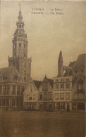 Veurne Het Belfort (bemerk Café Exelcior) - Veurne