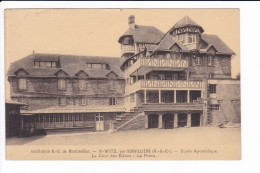 Institution N.D. De Montmélian - St-WITZ - Ecole Apostolique-La Cour Des Elèves - Le Préau - Saint-Witz