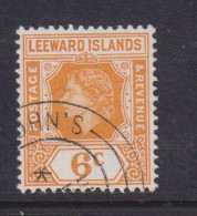 LEEWARD ISLANDS - 1954 Definitives 6c Used As Scan - Leeward  Islands