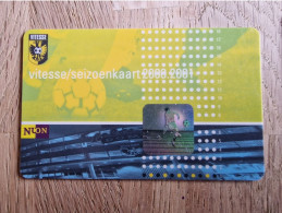 Season Club Card - Vitesse Arnhem - 2000-2001 - Football Soccer Fussball Voetbal Foot - Habillement, Souvenirs & Autres