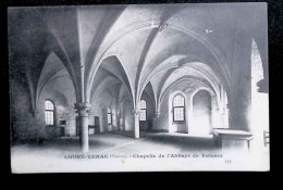 Cp, 86, Couhé-Vérac, Chapelle De L'abbaye De Valence, Voyagée - Couhe