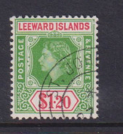 LEEWARD ISLANDS - 1954 Definitives $1.20 Used As Scan - Leeward  Islands