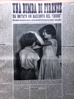 Pagina Del 1952 Bambina Firenze Libro Cuore Maria Bonaria Casagrande  Moda - Other & Unclassified