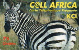 FRANCE - PREPAID - KCI - C@ALL AFRICA - ANIMAL - ZEBRA - Altri & Non Classificati