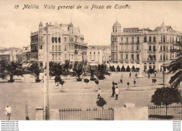 ESPAGNE MELILLA  Vista General De La Plaza De España - Melilla