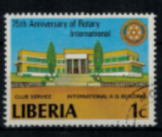 Libéria - "75ème Anniversaire Du Rotary International : Bâtiment Du Rotary" - Oblitéré N° 860 De 1979 - Liberia