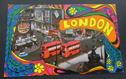 London - Piccadilly Circus - The Photographic Greeting Card, London - Piccadilly Circus