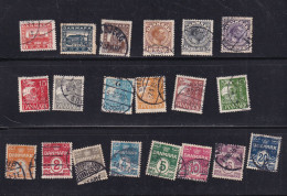 Denmark 1905-27 Full Sets Accumulation Used 15680 - Used Stamps