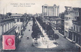 2704/ Habana, Passo De Marti E Prado - Cuba