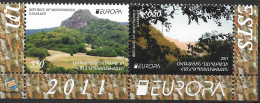 2011 NAGORNO KARABAKH  Bergkarabach Mountainous Karabakh Mi. 69-70 **MNH  ZD  Europa - 2011