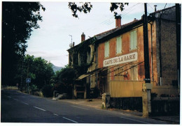 EPREUVE PHOTO ..84..ROBION..VAUCLUSE..CAFE DE LA GARE...2004 - Robion