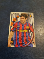 CARTE  FOOT  MESSI  2010/11  //  PARFAIT  ETAT  //  1er  CHOIX  // - Trading Cards