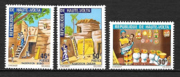 1972 - N° 264 à 266**MNH - Habitat Traditionnel - Upper Volta (1958-1984)