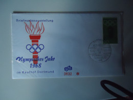GERMANY UNOFFICIAL COVER  DORTUND OLYMPIC GAMES MEXICO 1968 - Summer 1968: Mexico City