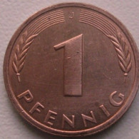 Germany - 1983 - KM 105 - 1 Pfennig - Mintmark "J" / Hamburg - XF - Look Scans - 1 Pfennig