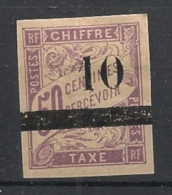 SENEGAL - 1903 - Taxe TT N°YT. 1 - Type Duval 10 Sur 50c Lilas - Neuf * / MH VF - Portomarken